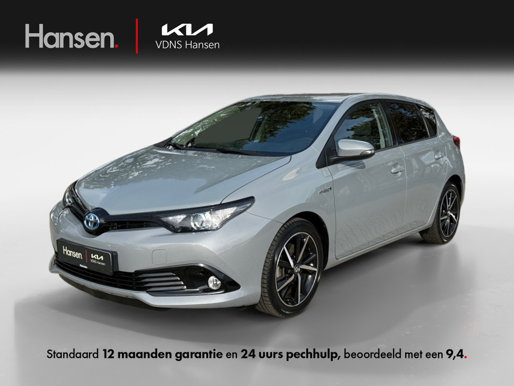 Occasion Toyota Auris grijs Hatchback Automaat Hybride Benzine Hansen Venray 