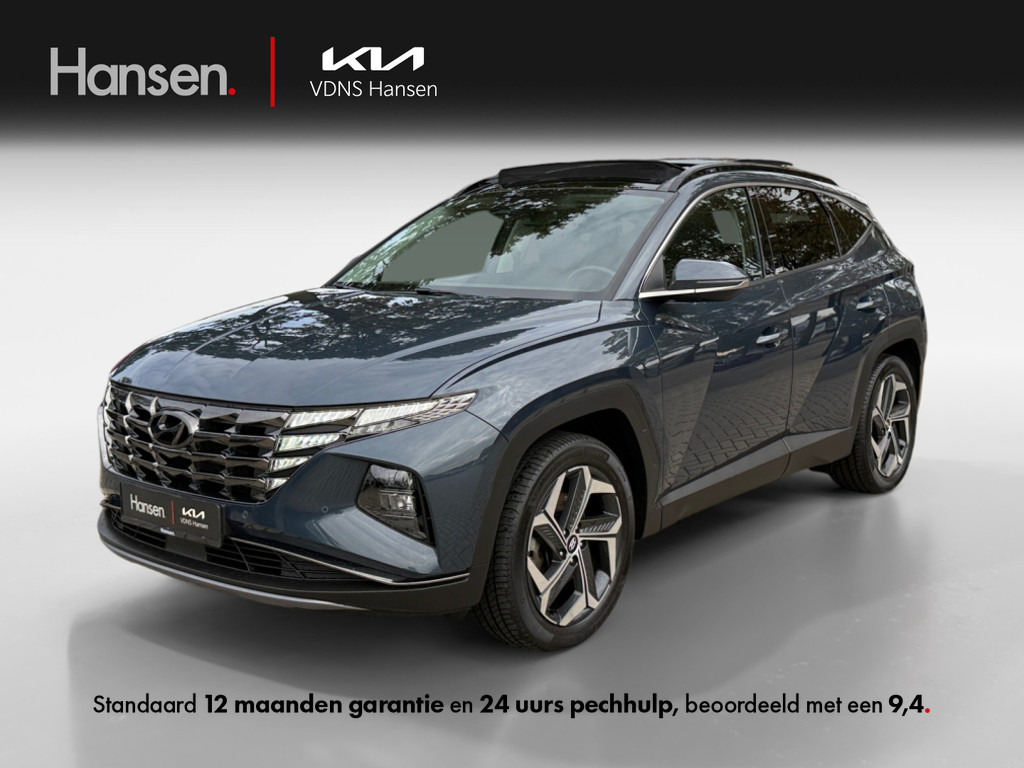 Occasion Hyundai Tucson grijs SUV Automaat Hybride Benzine Hansen Venray 
