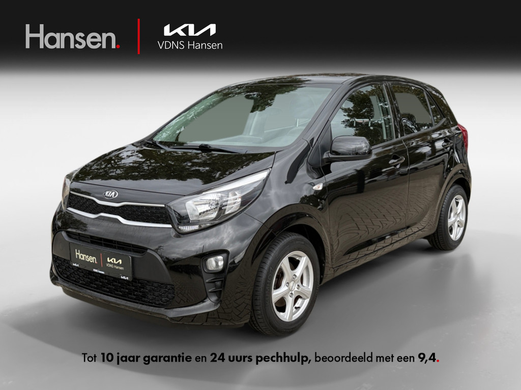 Occasion Kia Picanto zwart Hatchback Handgeschakeld Benzine Hansen Venray 