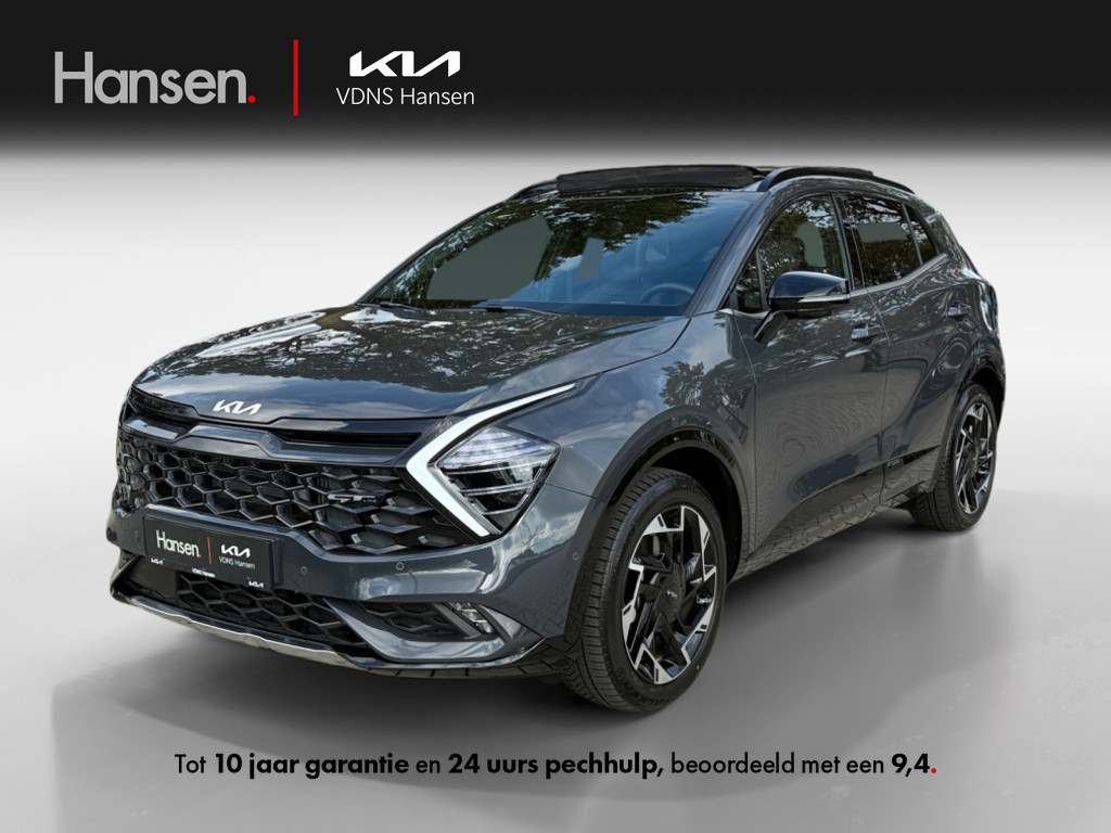 Occasion Kia Sportage grijs SUV Automaat Hybride Benzine Hansen Venray 