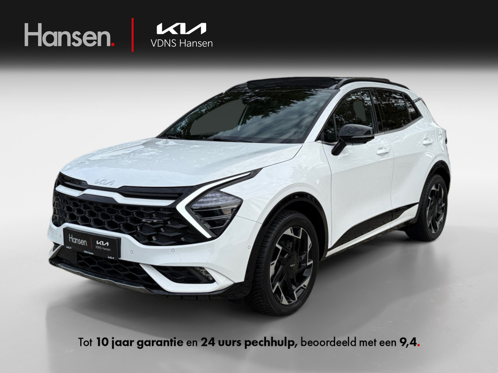Occasion Kia Sportage wit SUV Automaat Hybride Benzine Hansen Venray 