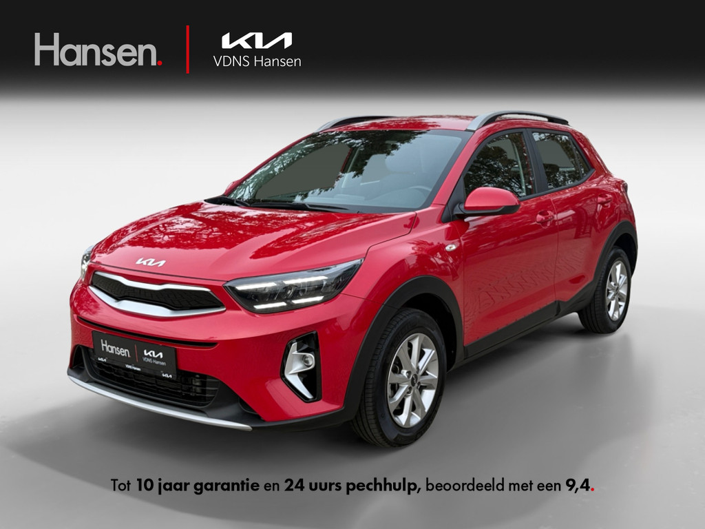 Occasion Kia Stonic rood SUV Handgeschakeld Benzine Hansen Venray 