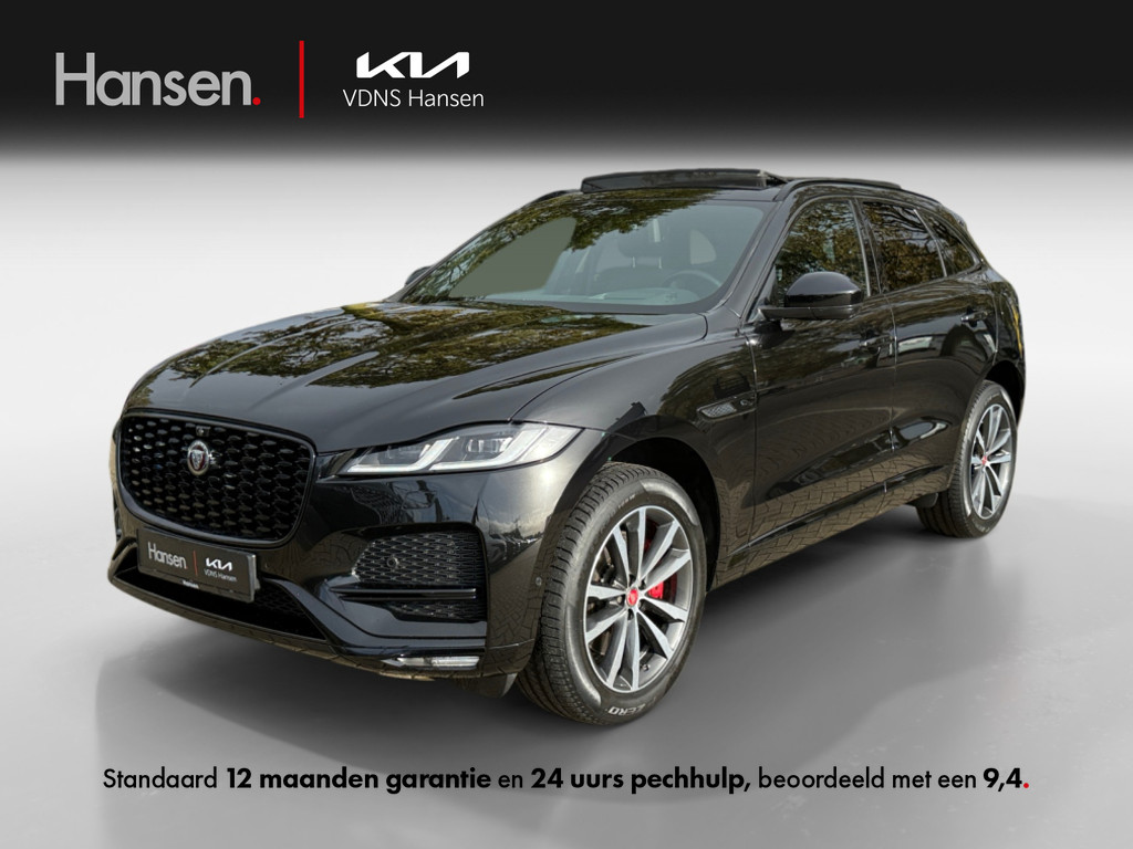 Occasion Jaguar F-Pace zwart SUV Automaat Hybride Benzine Hansen Venray