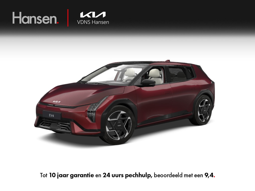 Occasion Kia EV4 rood Hatchback Automaat Elektrisch Hansen Venray 