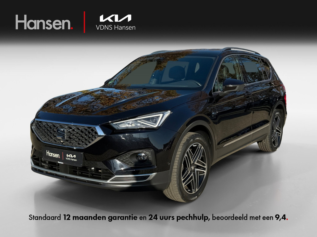 Occasion SEAT Tarraco zwart SUV Automaat Benzine Hansen Venray 
