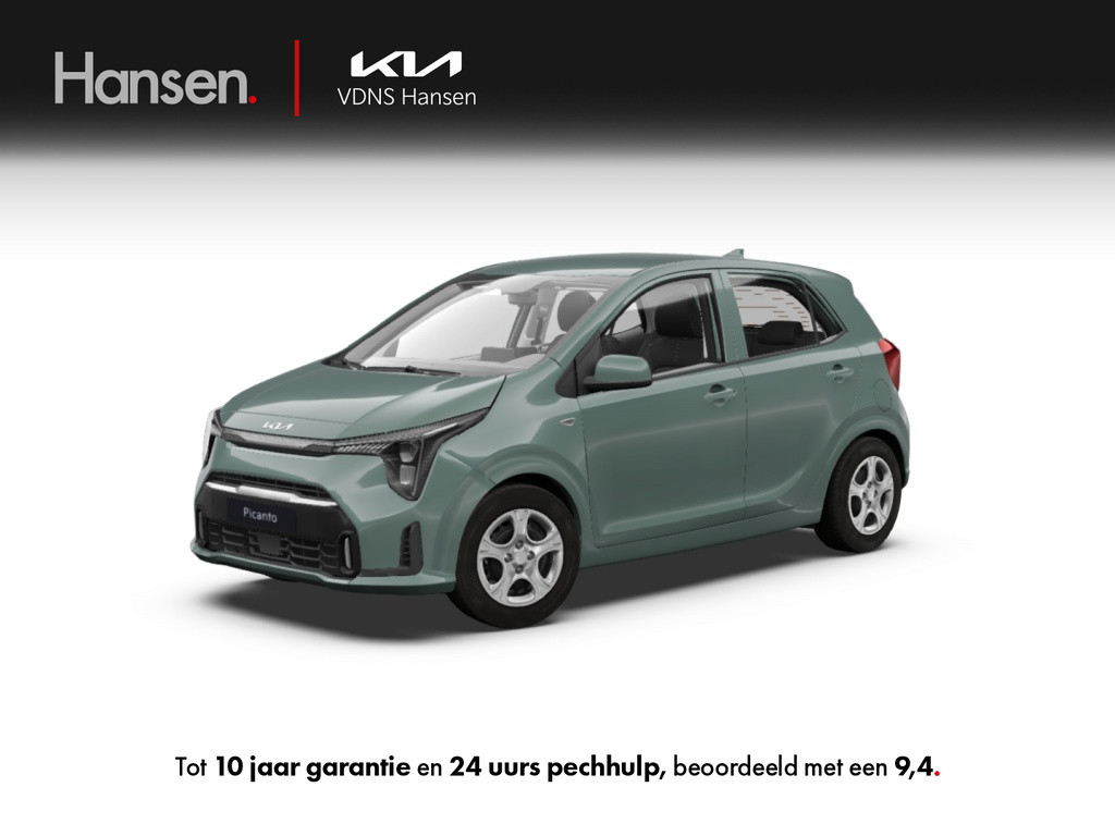 Occasion Kia Picanto groen Hatchback Handgeschakeld Benzine Hansen Venray 