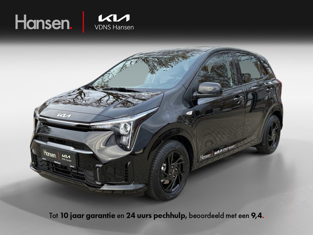 Occasion Kia Picanto zwart Hatchback Handgeschakeld Benzine Hansen Venray 