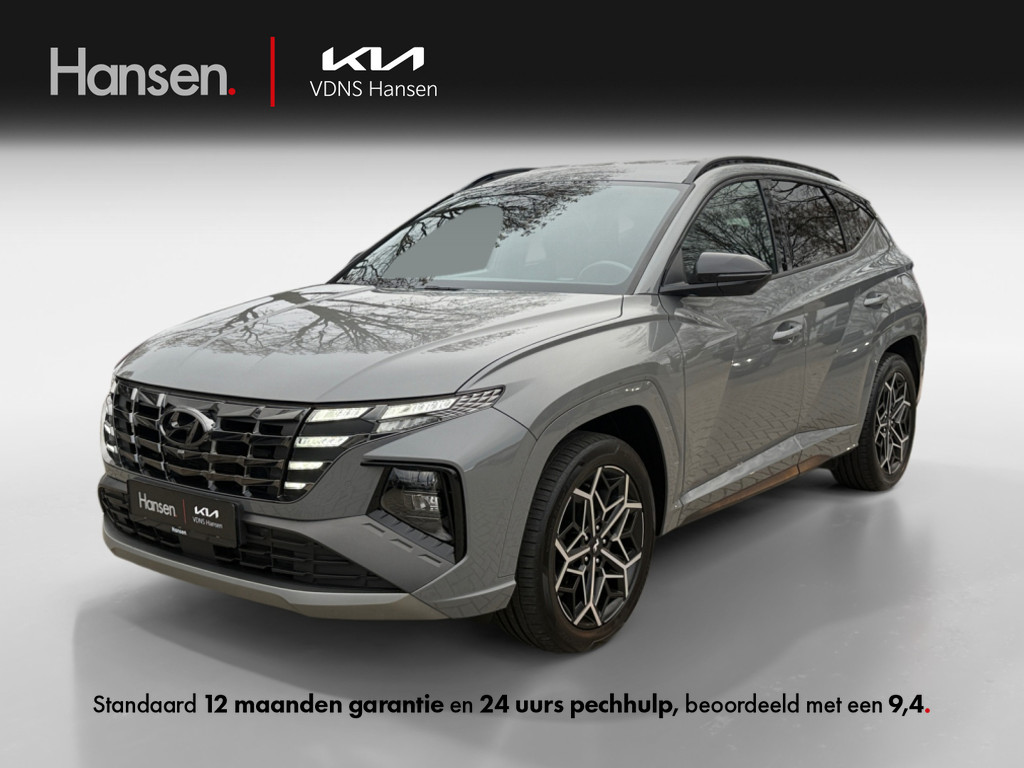Occasion Hyundai Tucson grijs SUV Automaat Hybride Benzine Hansen Venray 
