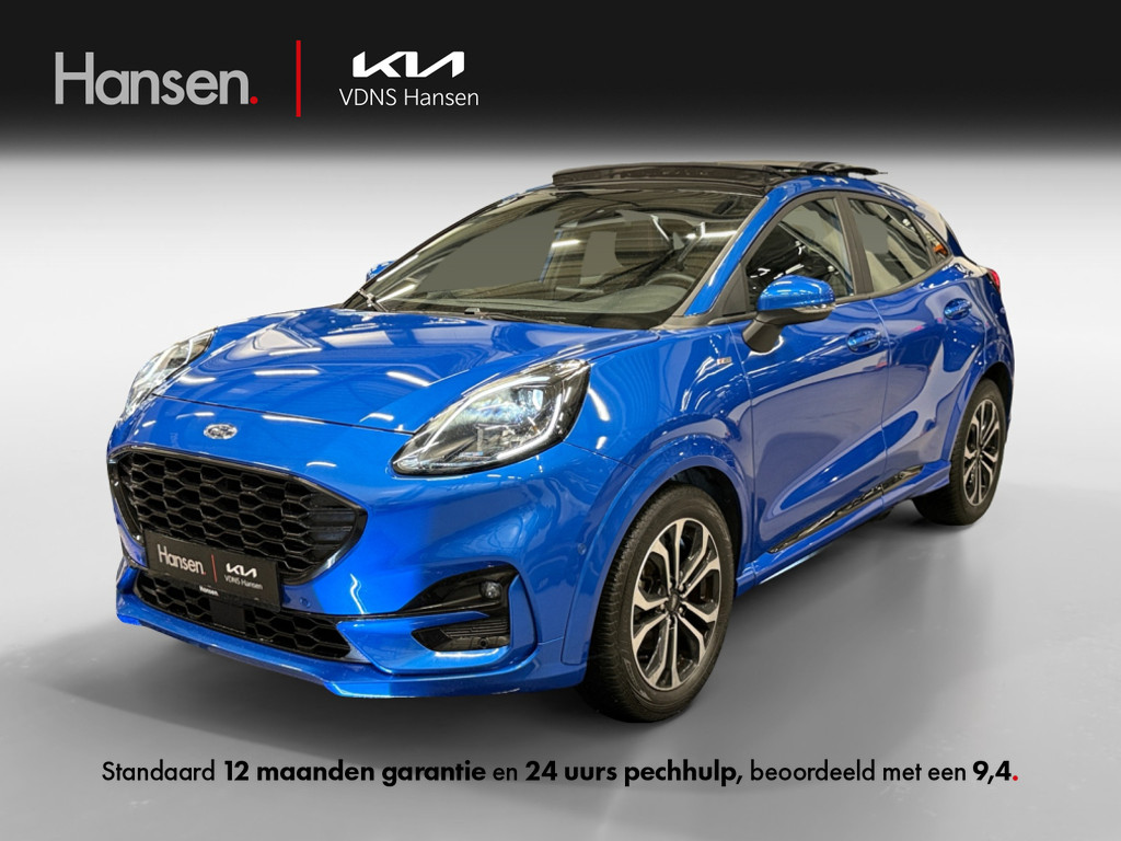 Occasion Ford Puma blauw SUV Handgeschakeld Benzine Hansen Venray
