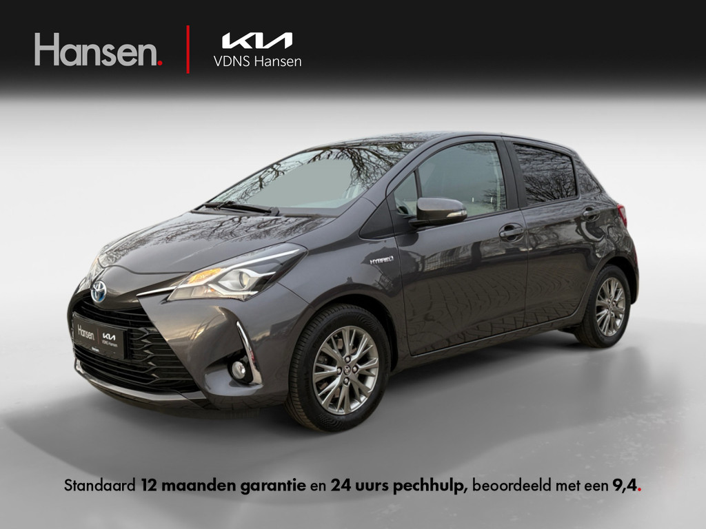 Occasion Toyota Yaris grijs Hatchback Automaat Hybride Benzine Hansen Venray 