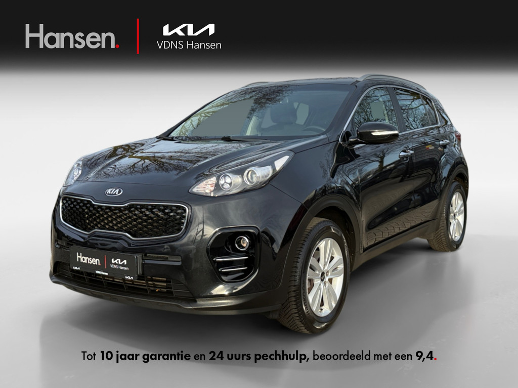 Occasion Kia Sportage zwart SUV Handgeschakeld Benzine Hansen Venray