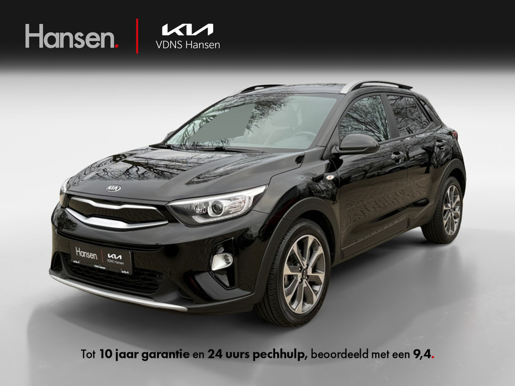 Occasion Kia Stonic zwart SUV Handgeschakeld Benzine Hansen Venray
