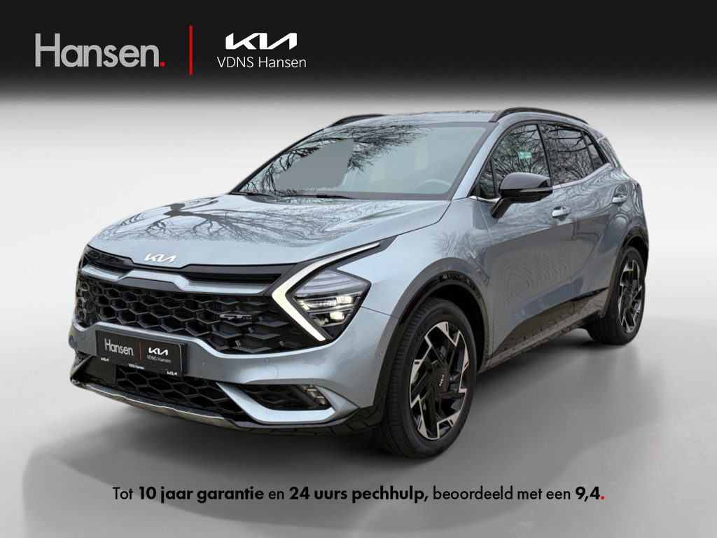 Occasion Kia Sportage grijs SUV Automaat Hybride Benzine Hansen Venray 