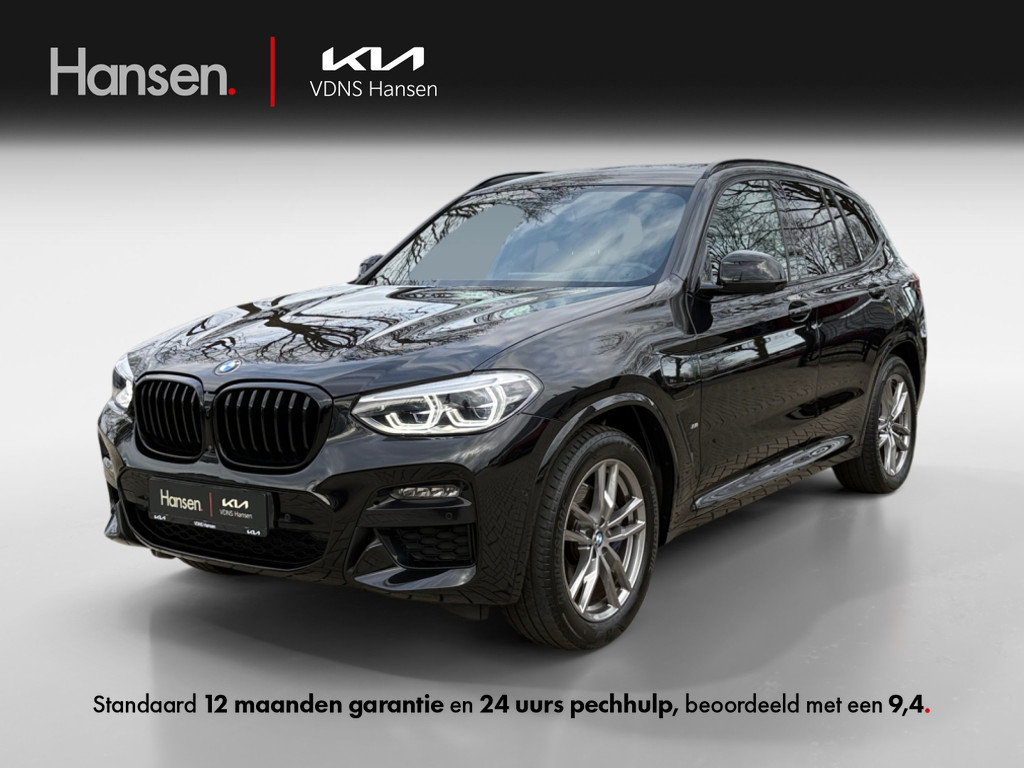 Occasion BMW X3 zwart SUV Automaat Hybride Benzine Hansen Venray 