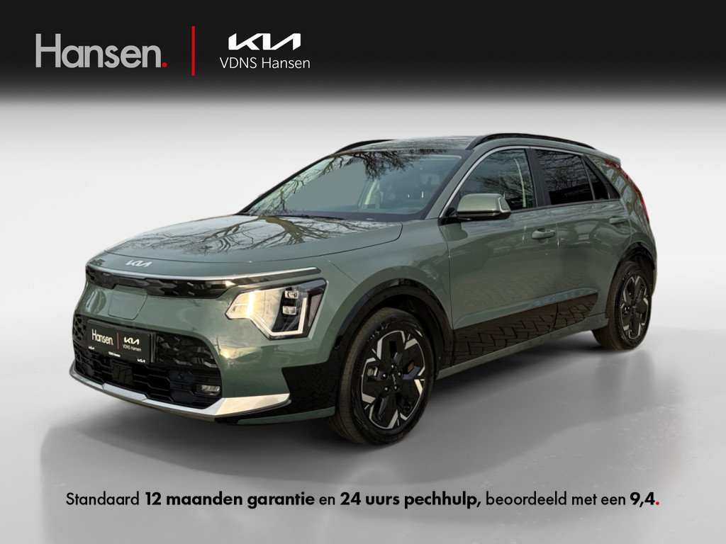 Occasion Kia Niro EV groen SUV Automaat Elektrisch Hansen Venray 