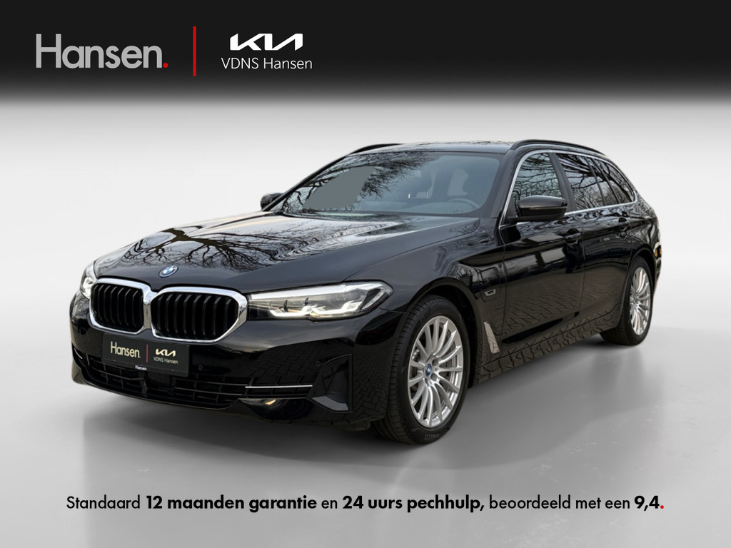 Occasion BMW 5 Serie zwart Stationwagon Automaat Hybride Benzine Hansen Venray 